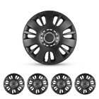 (4 Pack)15 Inch Universal Wheel Rim Cover Hubcaps Snap On Car Truck Fit R15 Tire