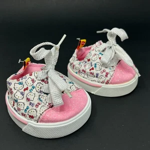 Sanrio Hello Kitty Logo Build A Bear Shoes 2012 - Excellent Condition- Rare - Picture 1 of 8