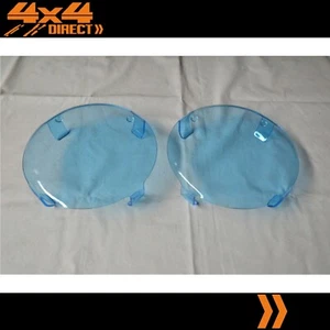 AFTERMARKET LIGHTFORCE 240 XGT BLUE DRIVING SPOT LIGHT COVERS - Picture 1 of 2