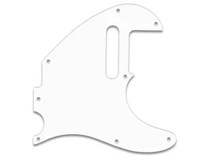 TELE® ACOUSTASONIC WHITE PG f.FENDER® 3PLY WBW USA HANDCRAFTED QUALITY PICKGUARD - Picture 1 of 1