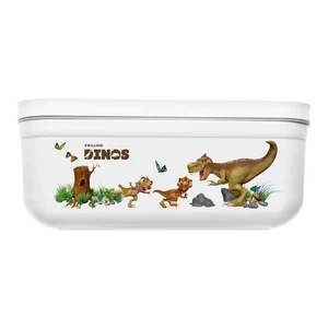ZWILLING Fresh & Save Vakuum Lunchbox L – DINOS Design – Weiß-Grau - Bild 1 von 13