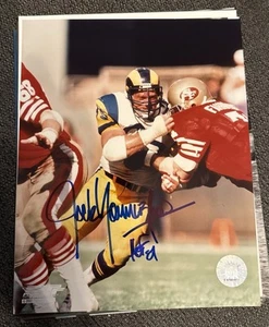 jack youngblood L.A. Rams Signed 8x10 Photo - Picture 1 of 1