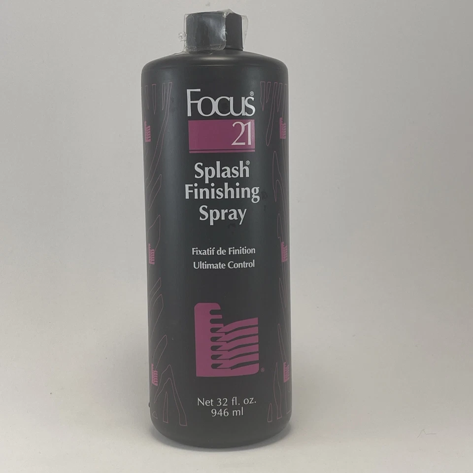 Nuevo spray de acabado Focus 21 Splash Ultimate Control 32 oz recarga ¡RARO! Foto 1 de 4