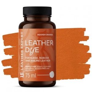 Farbe für Wildleder, Nubuk, Anilin orange 75ml Leather Expert Lederfarbe LE-21-D - Bild 1 von 1