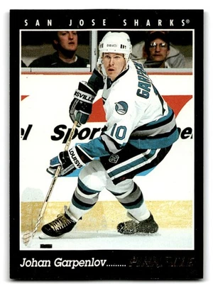 1993-94 Pinnacle #63 Johan Garpenlov - Image 1 of 2