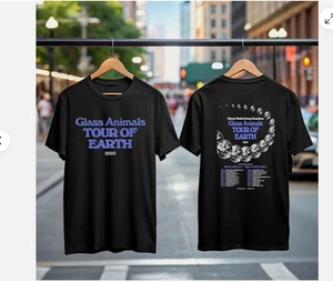 Glass Animals Tour Of Earth 2025 T-Shirt, Concert Shirt for Fan - Picture 1 of 6
