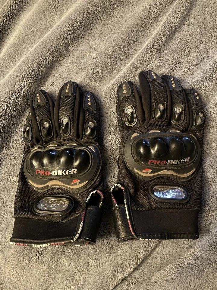 Guantes de motociclista XL Pro para hombre con armadura de nudillo Foto 1 de 3