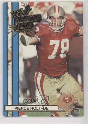 1990 Action Packed The All-Madden Team Pierce Holt #39 Rookie RC - Image 1 of 2