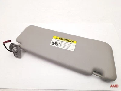 2008 BMW 535xi 535i 528i 528xi E60 E61 Left Driver Sunvisor Gray Vinyl 7122867 - Image 1 of 3