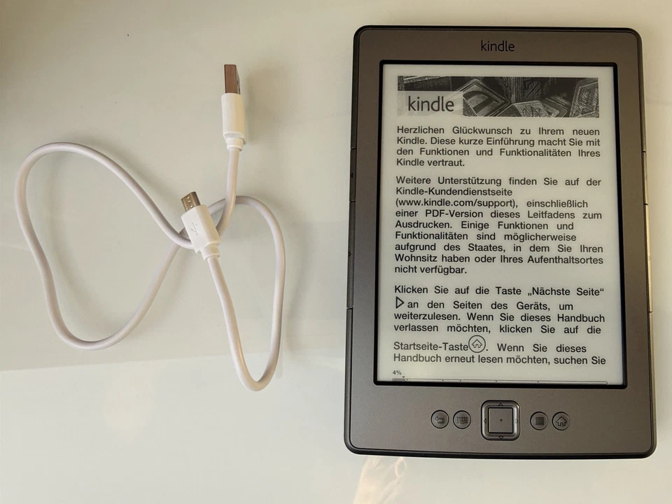Amazon Kindle eBook Reader D01100, 6 Zoll, Wi-Fi / Super Zustand - Bild 1 von 4