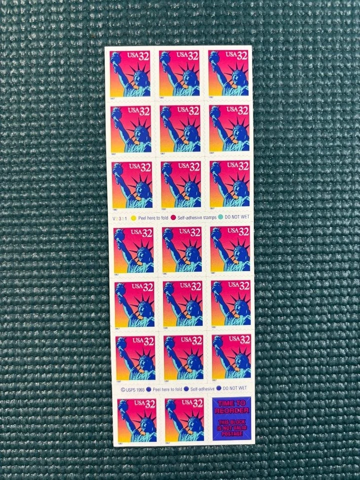 Scott #3122a: Statue of Liberty MNH Booklet of 20. - Image 1 of 1