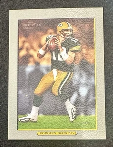2005 Topps Turkey Red Aaron Rodgers Rookie #221 RC Packers Steelers - Picture 1 of 2
