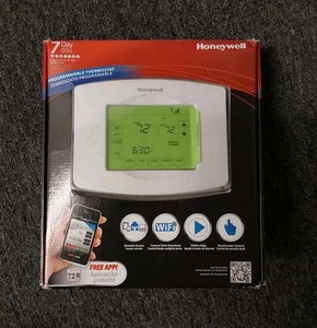 ¡Nueva caja abierta! Termostato programable de 7 días con pantalla táctil HONEYWELL RTH8580WF BC - Imagen 1 de 2
