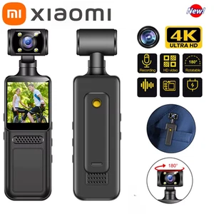 Xiaomi 8K HD Handheld Pocket Camera 180 ° Rotating Mini Portable Camera Wearable - Picture 1 of 8