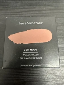 bareMinerals Gen Nude Puder Rouge ABER ERSTER KAFFEE 0,21 Unzen NEU IM KARTON - Bild 1 von 1