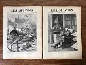 2x Revues L'ILLUSTRATION (1897) Incendie du BAZAR DE LA CHARITE et SES VICTIMES - Picture 1 of 9