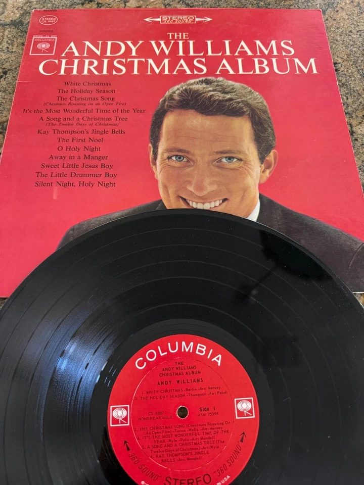 The Andy WilliamsChristmas Album Columbia CL2087 mono tested - Image 1 of 1