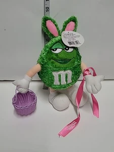 M&M Ms. Green Bunny Plush Candy Stuffed Toys Green - Picture 1 of 7