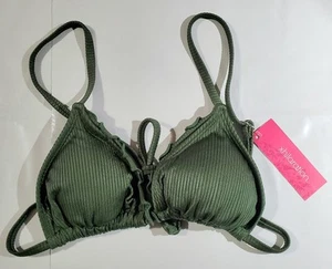 Top de Bikini Xhilaration Juniors Talla S (0-2) Verde Nuevo Ajustable - Imagen 1 de 6