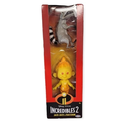 Incredibles 2 Jack-Jack and Raccoon Action Figure 2 Pack Disney Pixar Cover