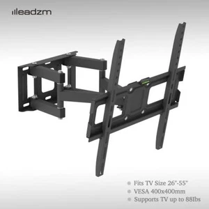 Tilt & Swivel TV Wall Bracket Mount For Samsung LG 26 32 46 49 50 55 " Inch - Picture 1 of 11