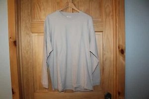 Columbia Long Sleeve Shirt Mens Stone Cotton Crew Neck - XL - Picture 1 of 3