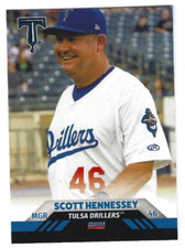 2022 Tulsa Drillers (Double A-Los Angeles Dodgers) Scott Hennessey