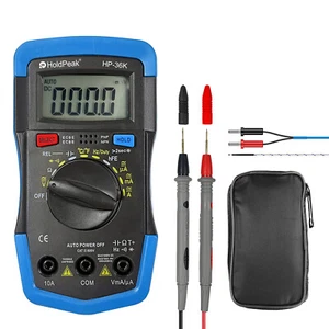 Mini Multimeter AD/DC Auto Range Digital Multimeter Voltmeter Current Resistance - Picture 1 of 9
