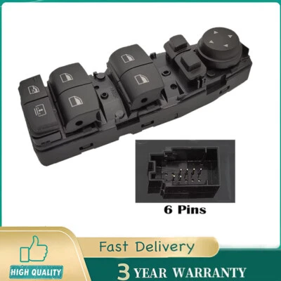 Interruptor de ventana del lado del conductor para BMW 640i 650i 528i 550i 535D M5 2011-19 3,0 L 4,4 L Foto 1 de 4