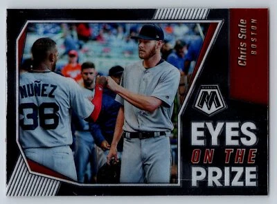 2021 Panini Mosaic #EOP7 Chris Sale Eyes on the Prize - Image 1 of 2