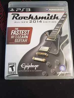 PlayStation 3 PS3 Rocksmith 2014 Edition Complete GAME ONLY - Image 1 of 4