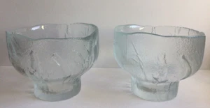 2 Humpilla Heiniä Kainalossa Glasschalen Windlichter Glas Gräser Kaija Aarikka - Bild 1 von 10