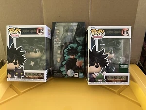 Jujutsu Kaisen Megumi Fushiguro 2 Funko Pops und S.H. Figuarts Actionfigur Neu - Bild 1 von 5