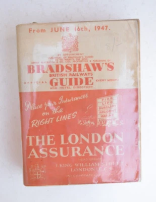 Railway Timetable Bradshaws Guide 16th June 1947 - Image 1 of 4