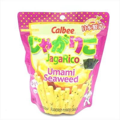 Snack de papa de algas Calbee JagaRico Umami 1,83 oz Foto 1 de 3