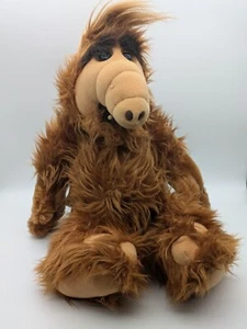 Alf Stofftier Plüschtier Kuscheltier 1986 sitzend ca. 33 cm Neuwertig Melmac - Bild 1 von 8