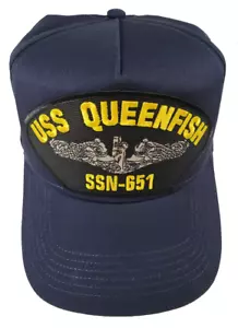 USS Queenfish SSN-651 CAPPELLO spedizione. Blu navy. Veterano azienda a conduzione familiare. - Foto 1 di 2