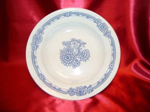 Decorative porcelain faience soup plate flower Aster pattern (Ukraine Budy) - Picture 1 of 4