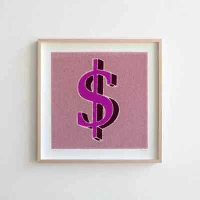 CJ Hendry 'Smackeroonies' Chenille Patch Woven Framed Signed & Numbered #/100