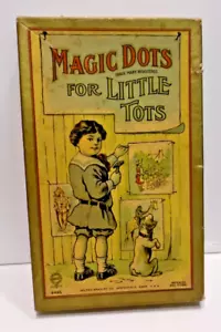 Magic Dots for Little Tots Gioco # 4495 Milton Bradley 1907 - Foto 1 di 19