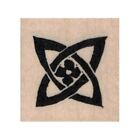NEW Ethos Celtic Knot By Tina Walker RUBBER STAMP, Celtic Stamp, Witch Stamp