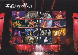 GREAT BRITAIN THE ROLLING STONES COLLECTORS SHEET MNH - Imagen 1 de 1