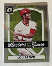 2017 Donruss Optic Masters of the Game #MG4 Lou Brock