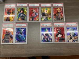 2020 Panini Fortnite Serie 2 rissige Eiskristallsplitter PSA 9 Low POP kostenloser Versand - Bild 1 von 21