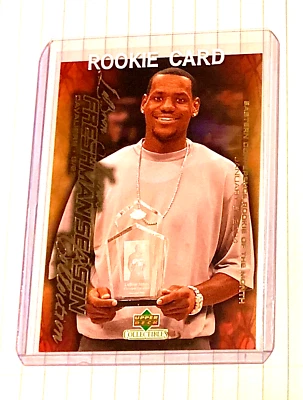 Juego de baloncesto Lebron James Rookie 2003 Upper Deck Freshman 03-04 Lakers #35 SP Foto 1 de 4
