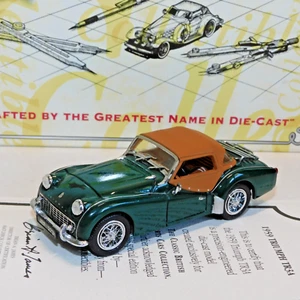 MATCHBOX DINKY 1959 TRIUMPH TR3A GREEN 1/43 DYB01 - Picture 1 of 7