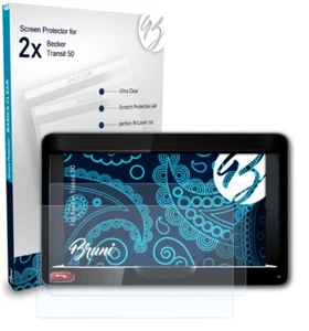 Bruni 2x Lámina Protectora para Becker Transit 50 Película Protectora - Imagen 1 de 4