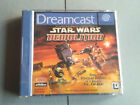 SEGA DREAMCAST STAR WARS DEMOLITION SEALED NEW SEALED CIB PAL ESP/EUR