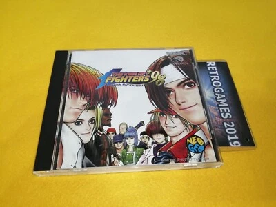 The King Of Fighters 98  Neo Geo  Neogeo CD SNK  SPINE CARD + REG CARD - Image 1 of 4