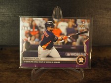 2022 TOPPS NOW Purple Parallel #1159 CHRISTIAN VAZQUEZ HOUSTON ASTROS 14/25